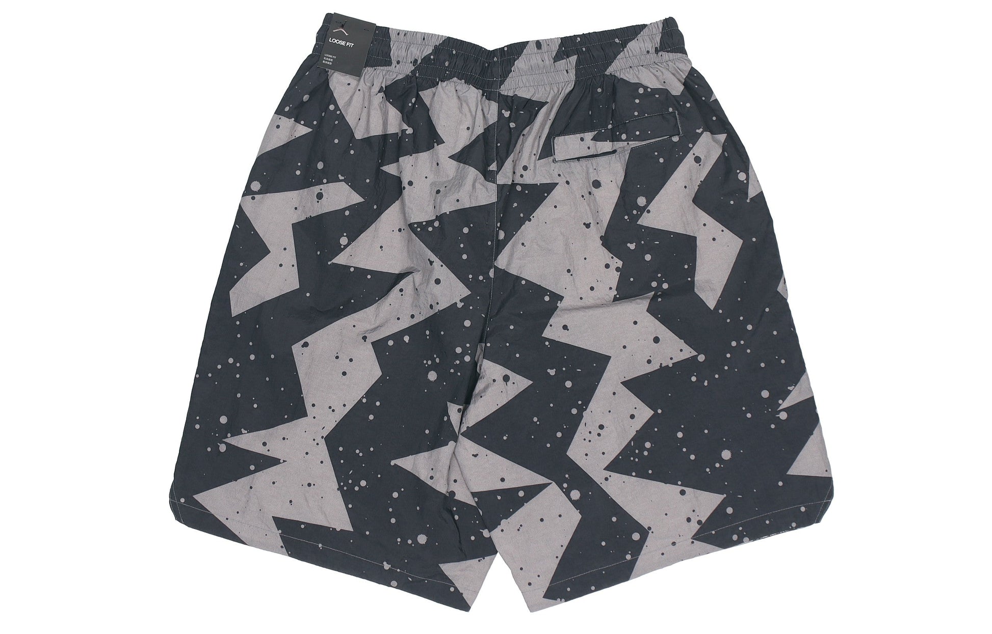 Air Jordan Drawstring Splash Ink Loose Sports Shorts Black CJ4702-084