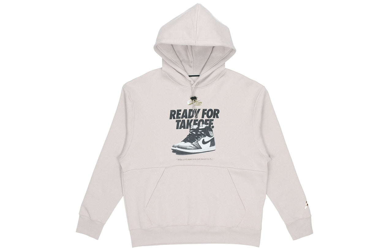 Men's Air Jordan Shoes Alphabet Printing Basketball Sports Fleece Lined Light Khaki DO9152-236