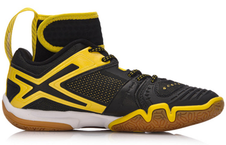 (WMNS) Li-Ning Saga Hi 'Black Yellow' AYAM004-2