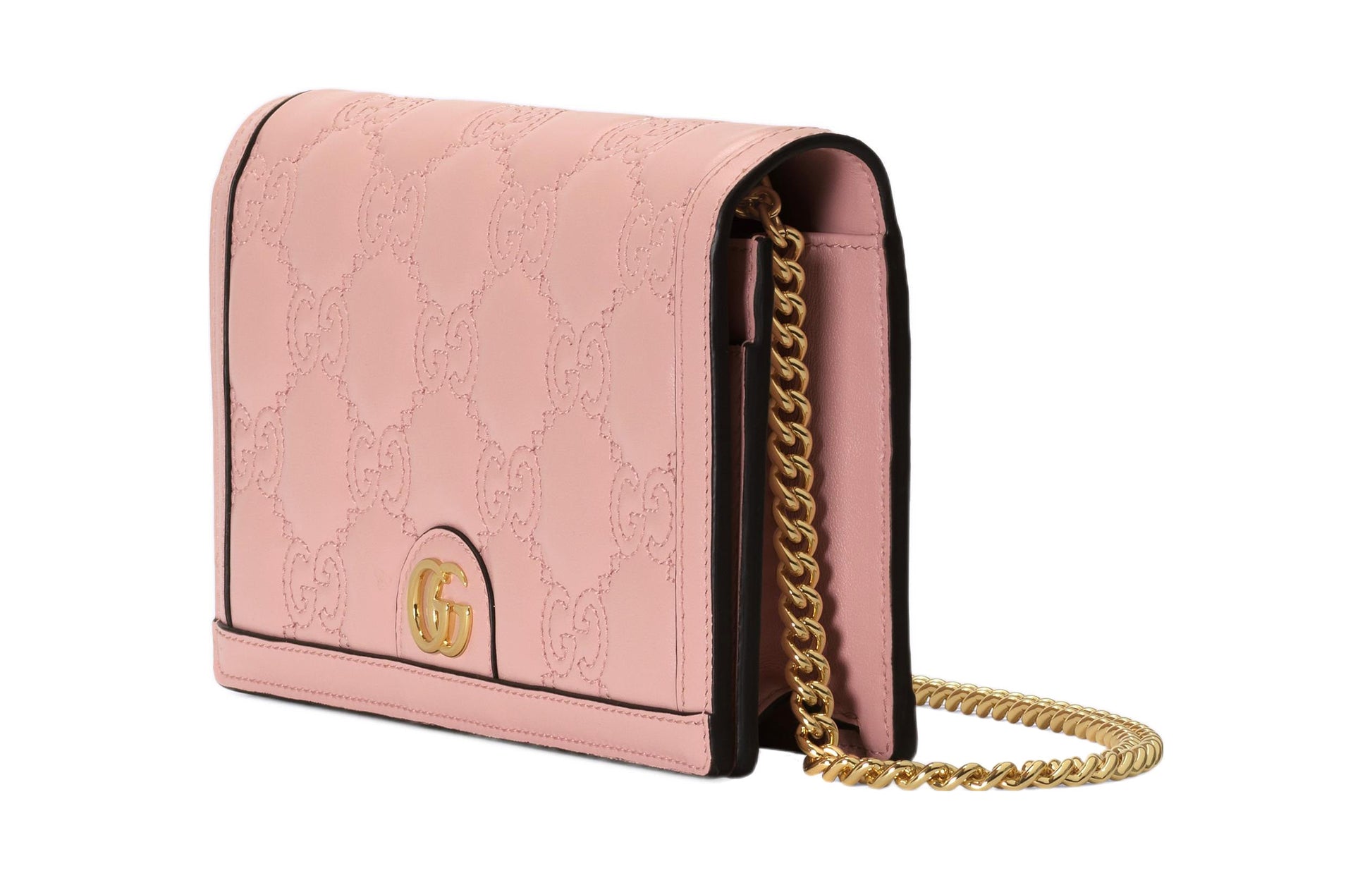 (WMNS) Gucci GG Matelass Chain Wallet 'Light Pink' 723787-UM8IG-5909