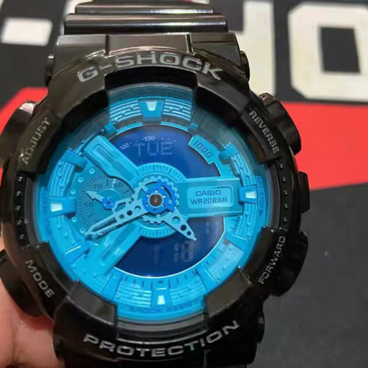 CASIO G-Shock Analog-Digital 'Black Blue' GA-110B-1A2PR