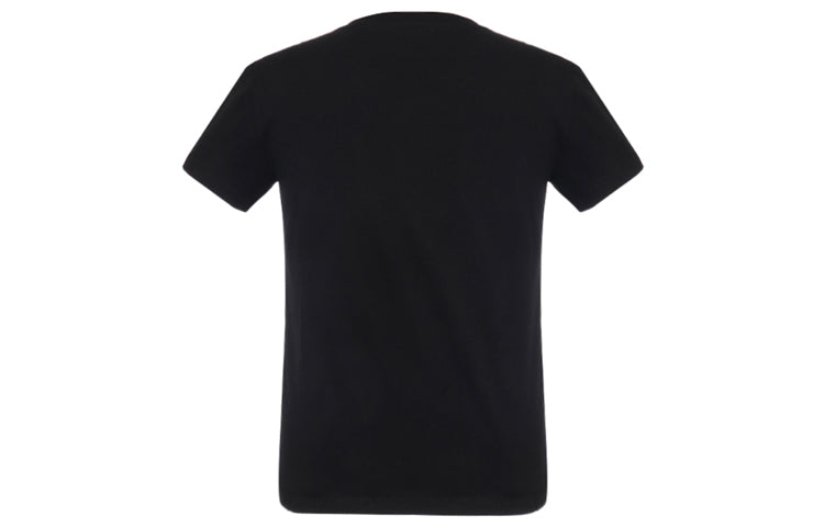 (WMNS) KENZO Logo Pattern Round Neck Short Sleeve T-Shirt 'Black' FA52TS701990-99