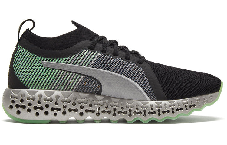 PUMA Calibrate Runner 'Black Elektro Green' 194502-02