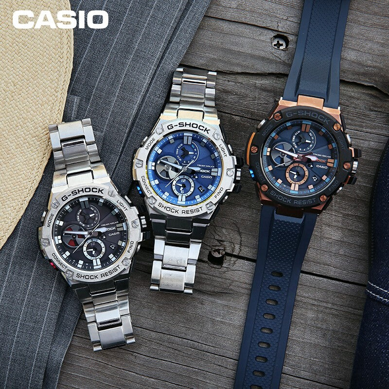 CASIO G-Shock G-Steel 'Black' GST-B100G-2APRT