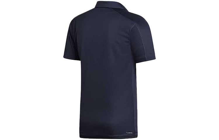 adidas Training Sports Short Sleeve POLO Navy Blue DU1252