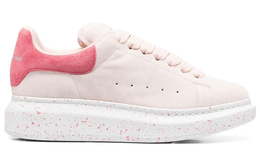 (WMNS) Alexander McQueen Larry Oversized Low-Top Sneakers 'Pink White' 708067WIA5D6822