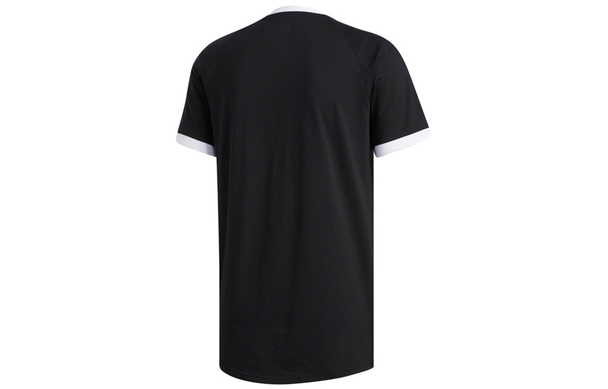 adidas originals Cali 2.0 Tee Casual Sports Round Neck Short Sleeve Black EC7375