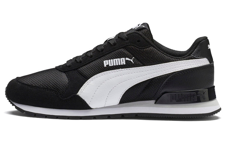 (WMNS) PUMA Runner V2 Mesh Black/White 367135-06