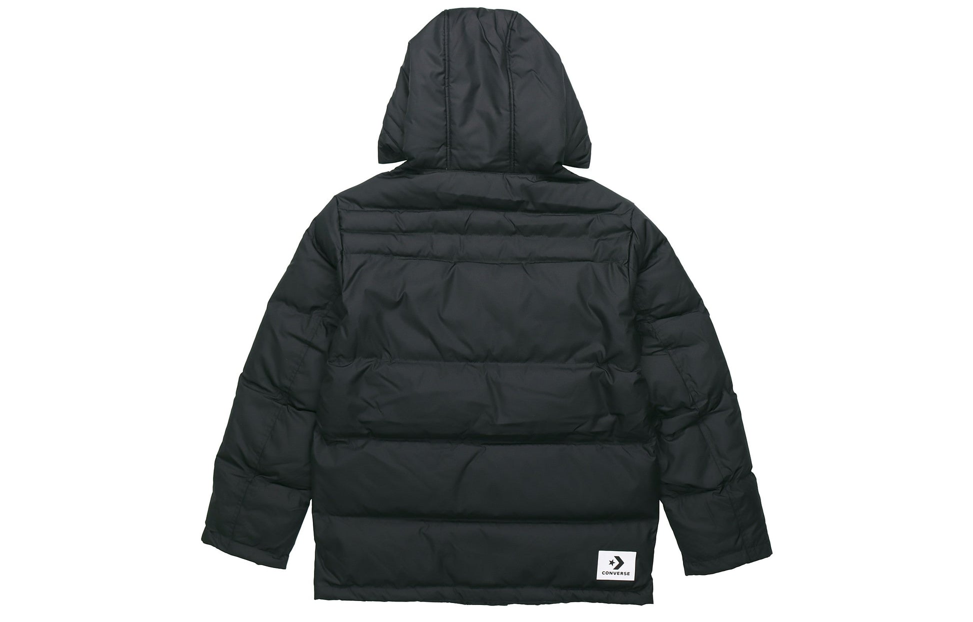 Men's Converse Outdoor With Down Feather Jacket Black 10019321-A02