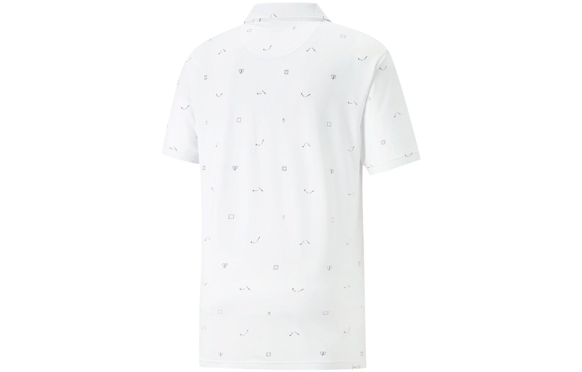 PUMA Cloudspun Love Golf Polo Shirt 'White' 533855-01