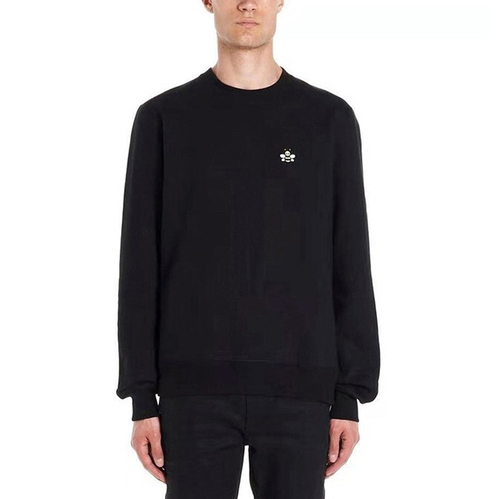 Men's DIOR Small Bee Embroidered Pullover Black 933J612-A0531-982