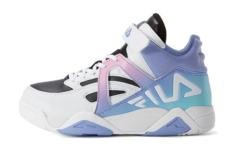 (GS) FILA Basketball Shoes 'White Blue' K55B151201PWP