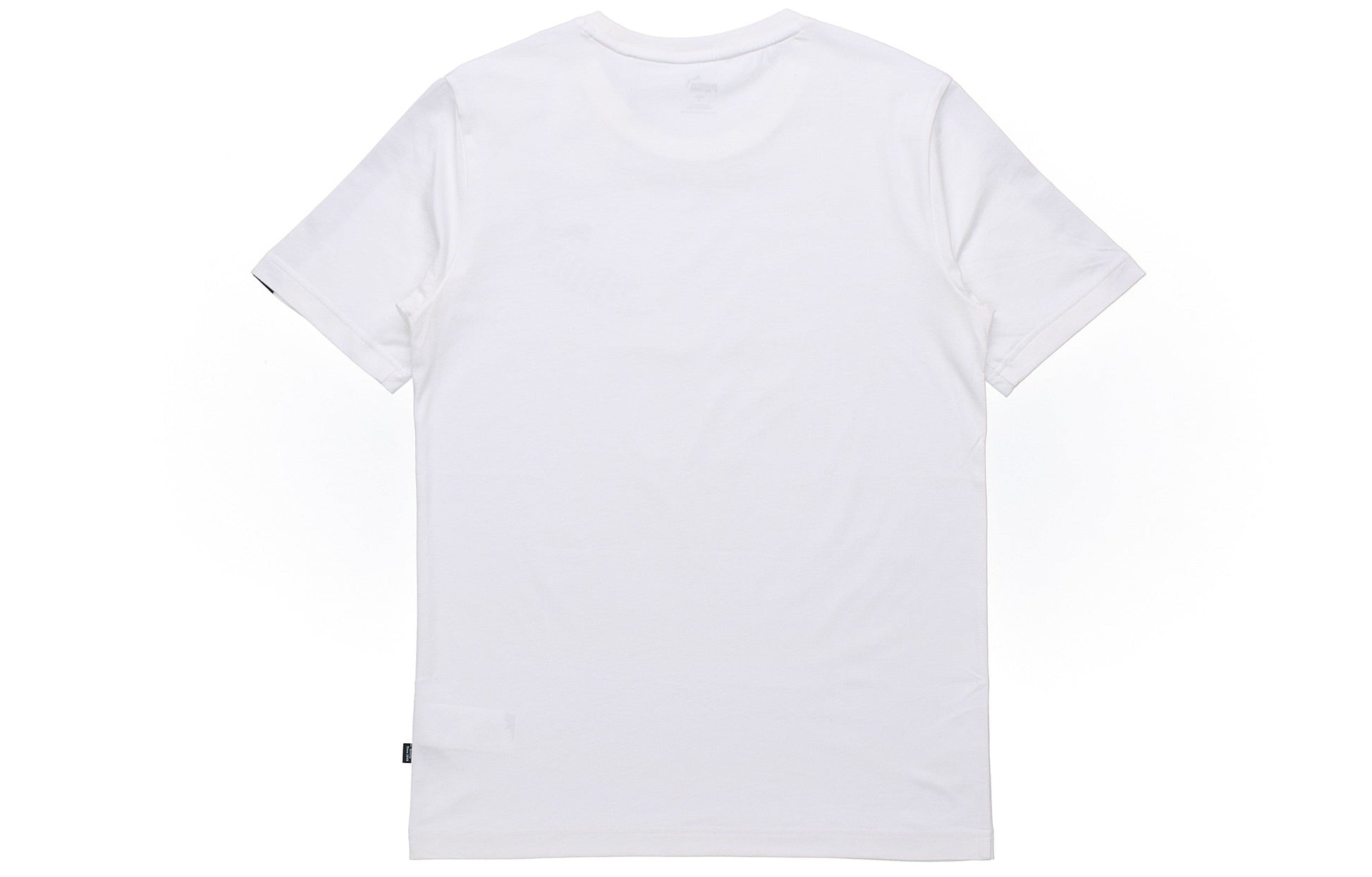 PUMA Amplified Printing Round Neck Short Sleeve White 586349-02