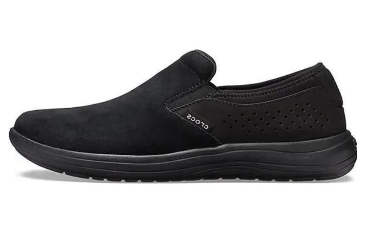 Crocs Reviva Suede Slip-on 'Black' 205808-060