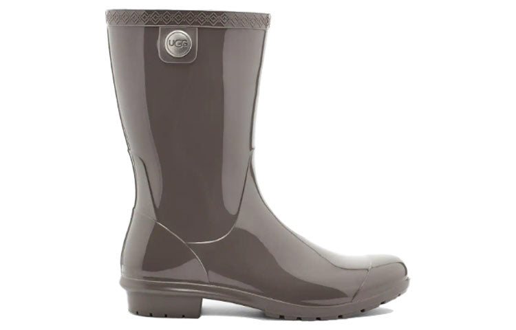 (WMNS) UGG Sienna Rain Boot Gray 1014452-CHRC