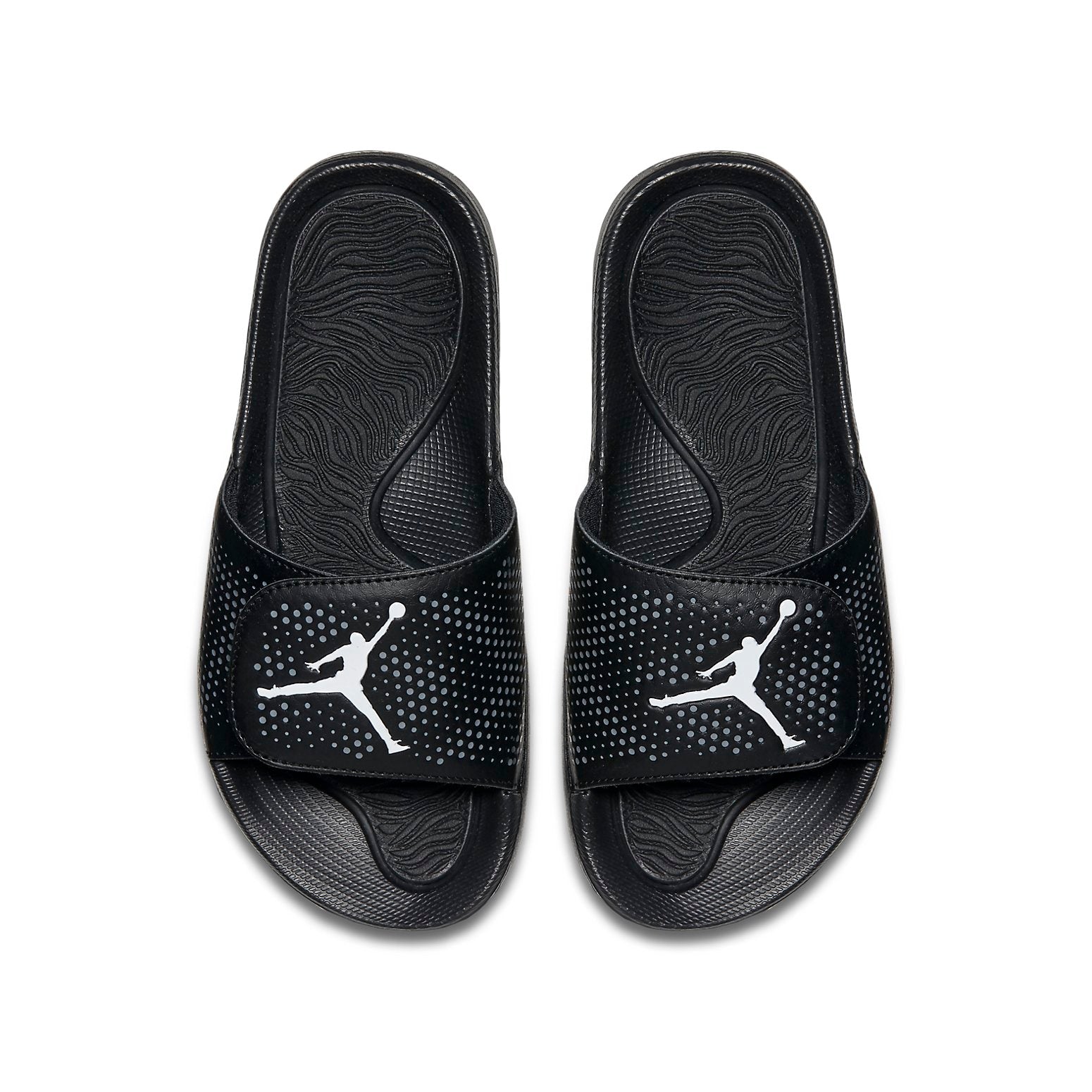 (GS) Air Jordan Hydro 5 Sandal Black Minimalistic Slippers 820258-010