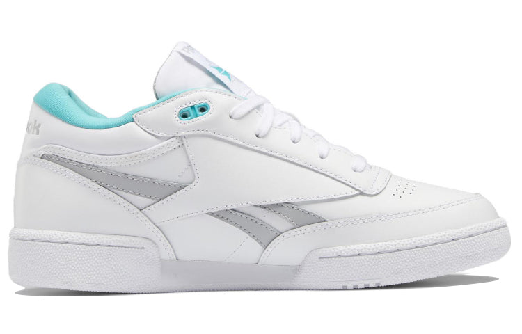 Reebok Club C Mid 2 Revenge Casual Skateboarding Shoes Unisex White Gray GY9692