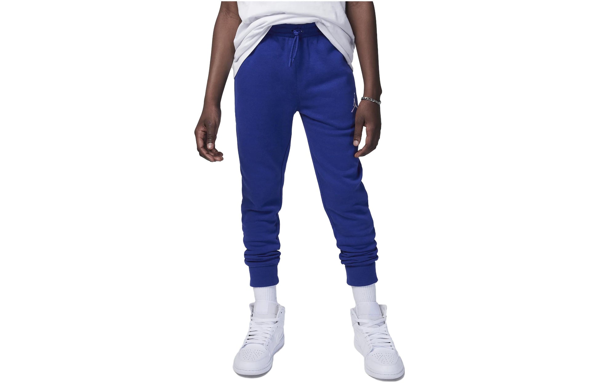 (GS) Air Jordan MJ Essentials Pants 'Blue' 95C549-U1A