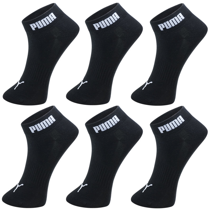 PUMA Quarter Socks 3 pack 'Black White' 100002381-002