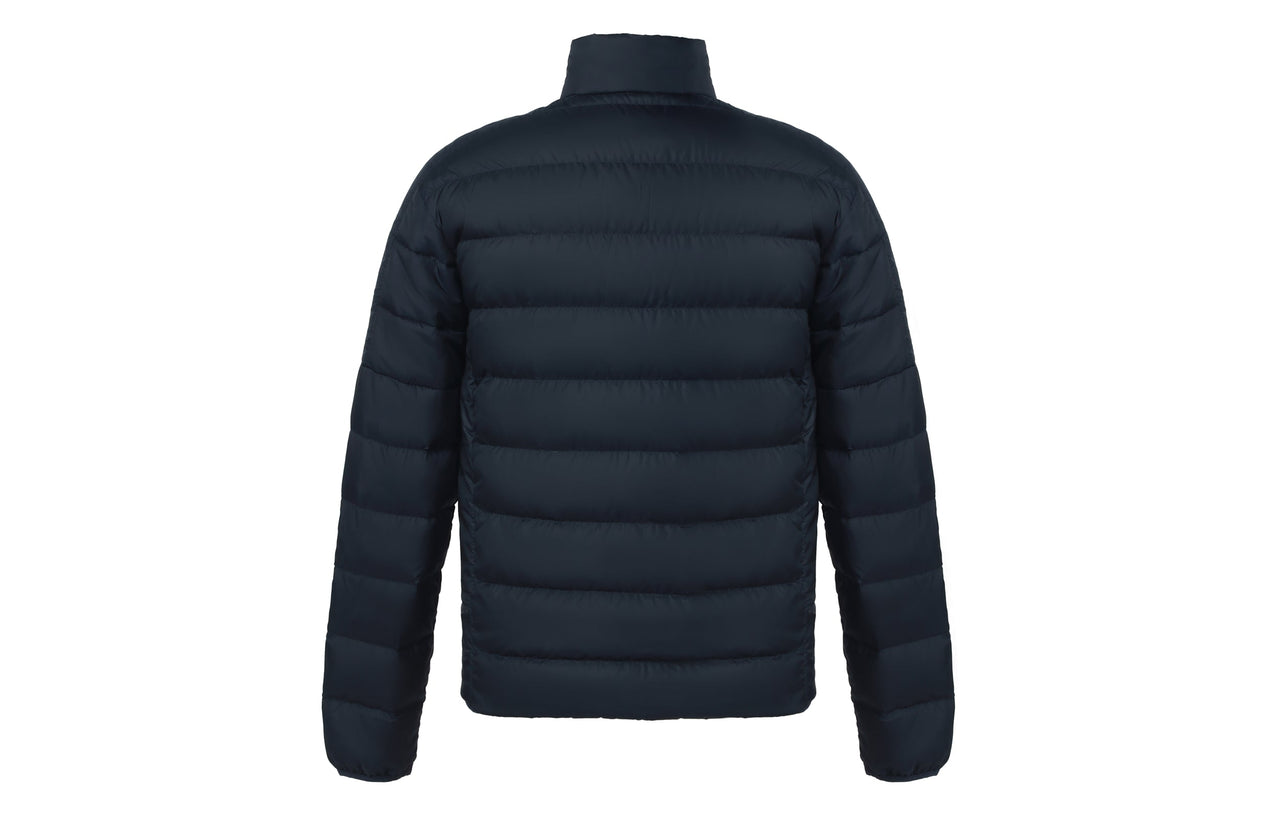 adidas Ess Down Logo Print, Warm, Casual Down Jacket Men's Legendary Ink Blue GH4594
