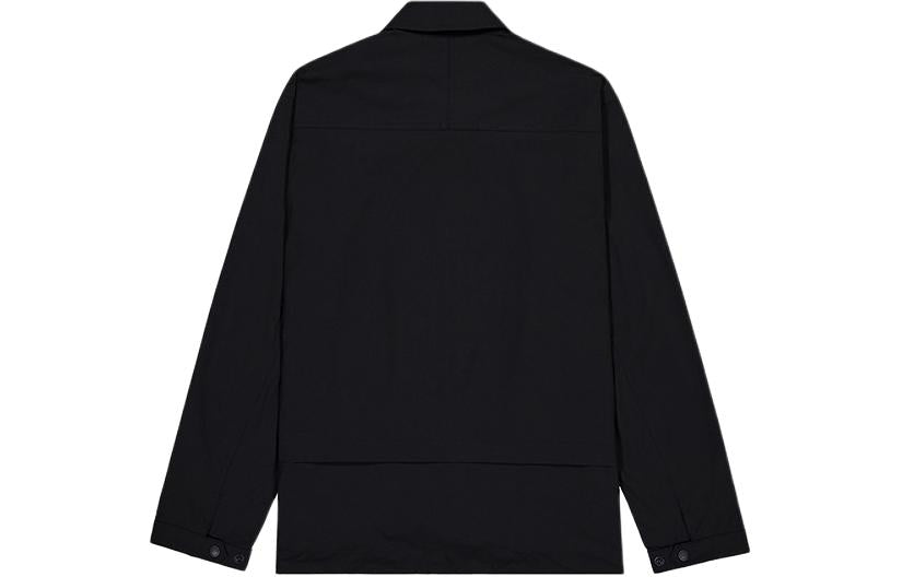 New Balance NB Logo Coach Jacket Asia Sizing 'Black' NAE22101-BK