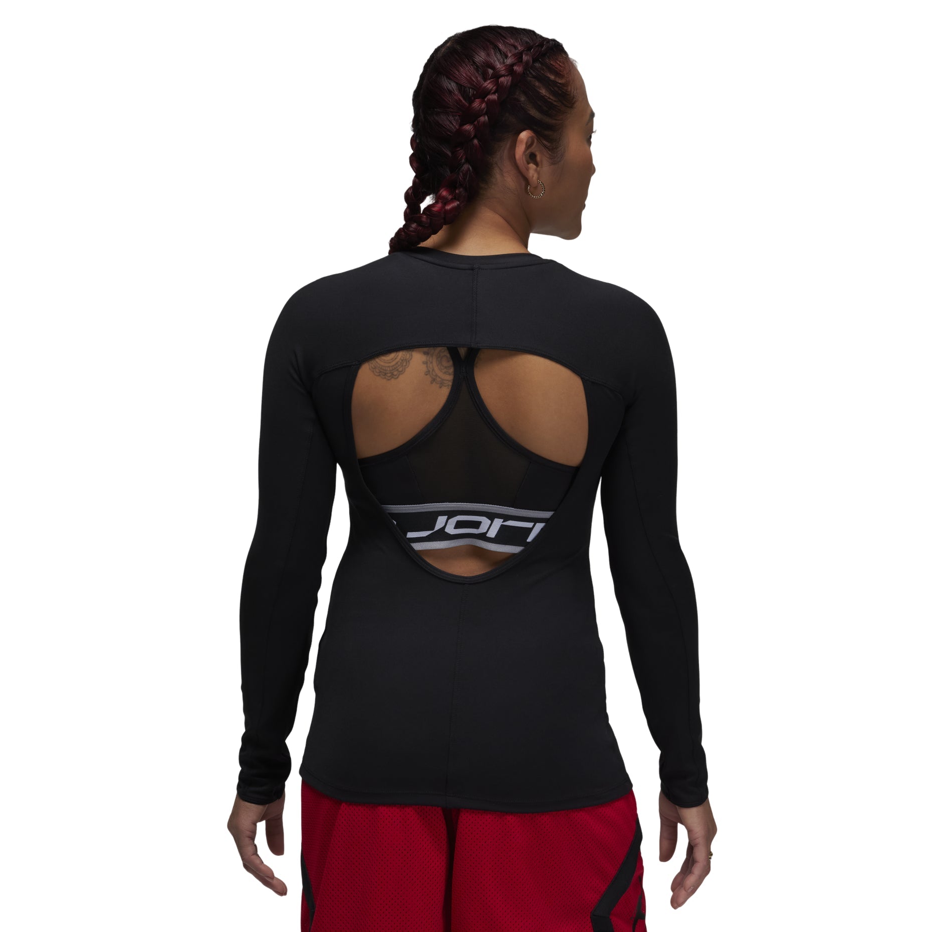 (WMNS) Air Jordan Sport Long-Sleeve Top 'Black' FN5114-010