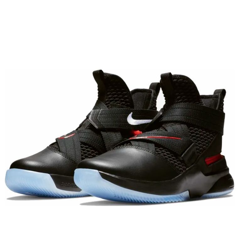 Nike LeBron Soldier 12 FlyEase 'Black Red' AV3812-004
