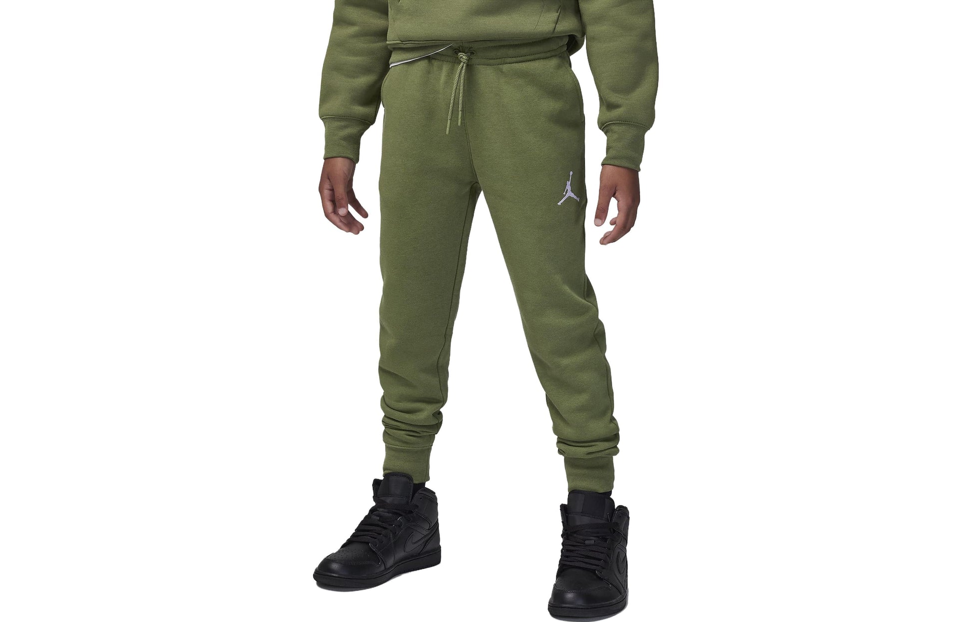 (GS) Air Jordan MJ Essentials Pants 'Light Olive' 95C549-EF9