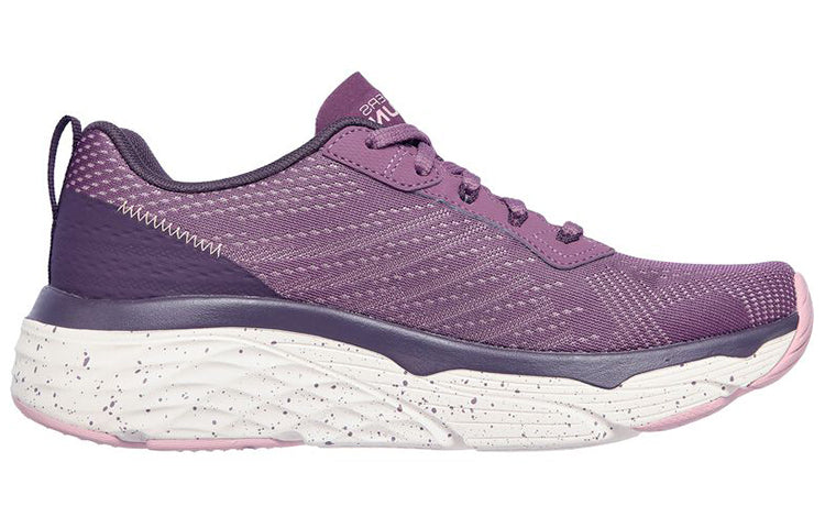 (WMNS) Skechers Max Cushioning Elite 'Purple White' 128269-BURG