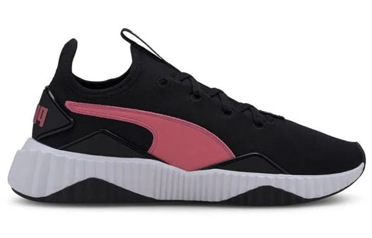 (WMNS) PUMA Defy New Core Sneakers Black/Pink 193059-04