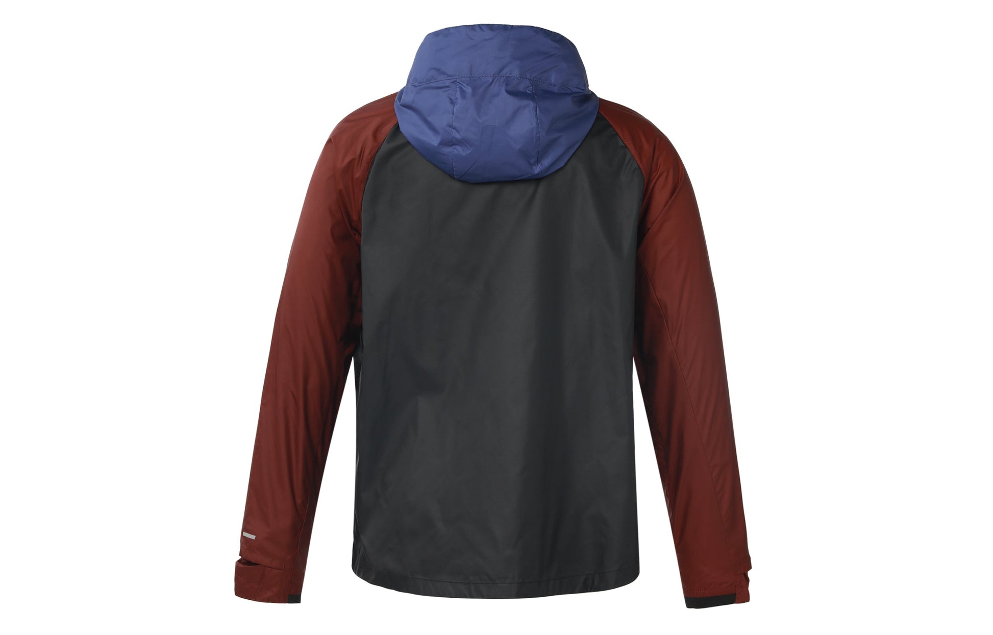 Men's Nike Logo Reflective Design Colorblock Zipper Hooded Long Sleeves Jacket Autumn Purple Black CZ9055-510