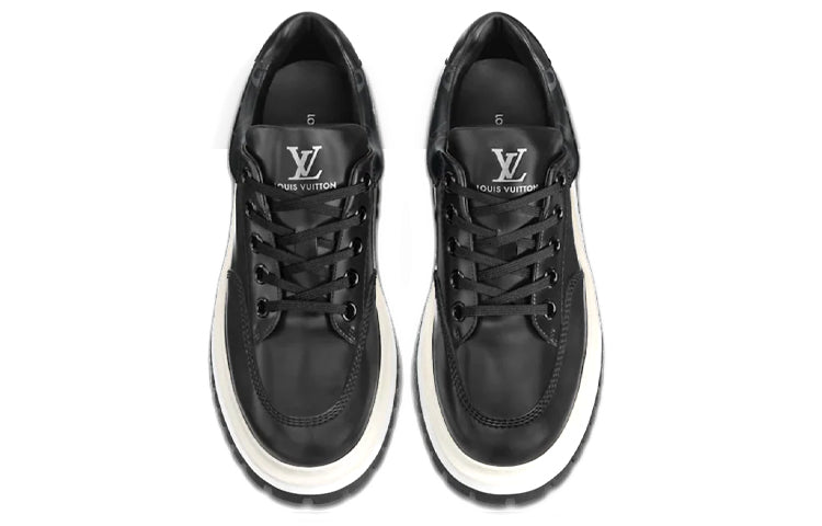 LOUIS VUITTON Abbesses Derbies Sneakers 'Black' 1A8ZI6
