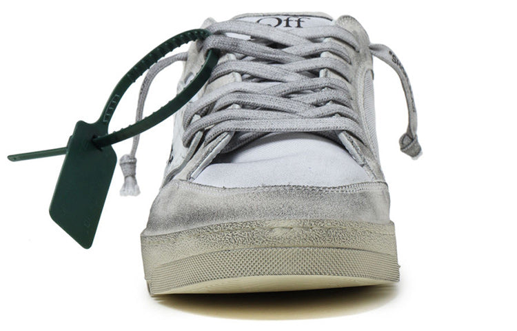Off-White Vulcanized 5.0 Low-Top Sneaker 'White Grey' OMIA227S22FAB0020110