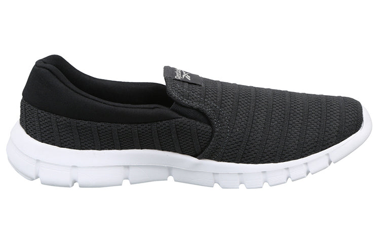 Reebok Walking Leap Slip-Ons 'Black' FW1022