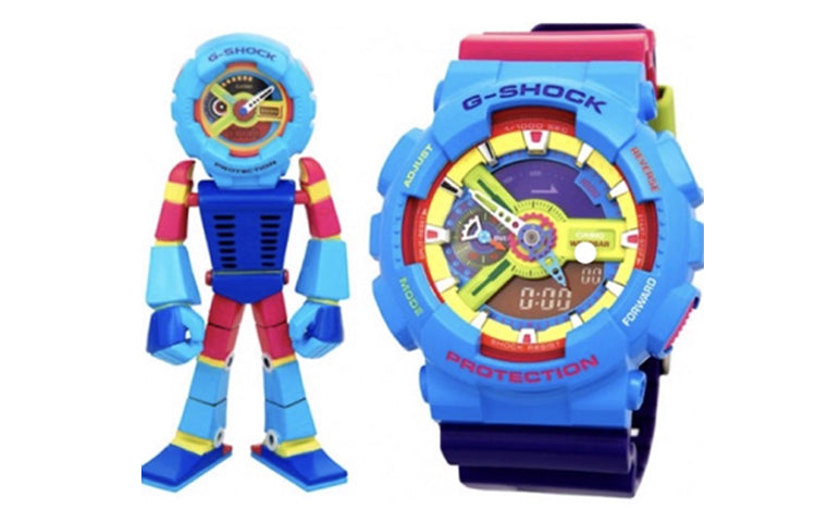 CASIO G-Shock Analog-Digital 'Light Blue' GA-110F-2DR