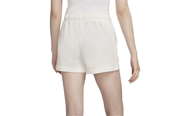 (WMNS) Nike Sportswear Club Fleece Shorts (Asia Sizing) 'Beige' HF6177-133