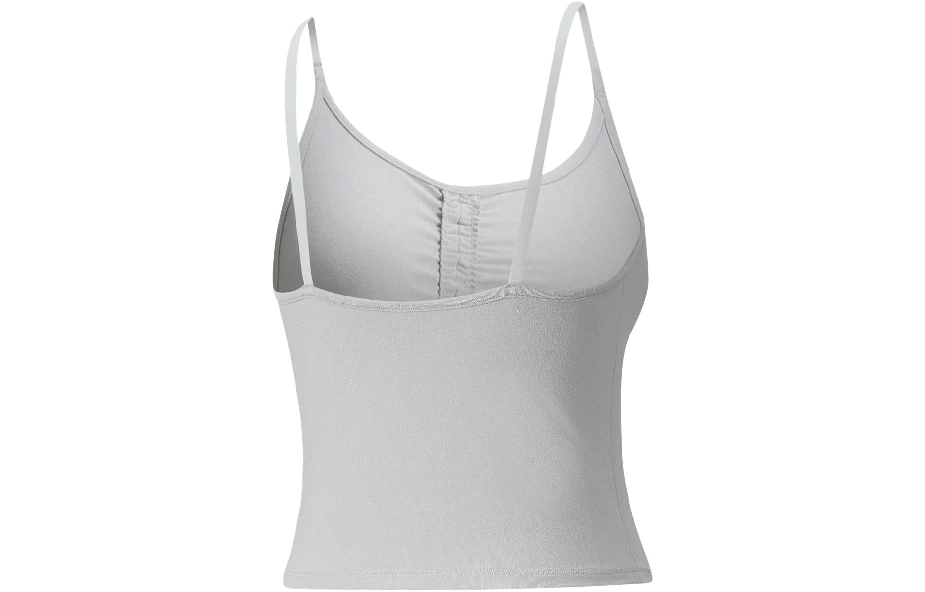 (WMNS) PUMA STUDIO FOUNDATION RUCHED Bra Top 'Grey' 521604-04