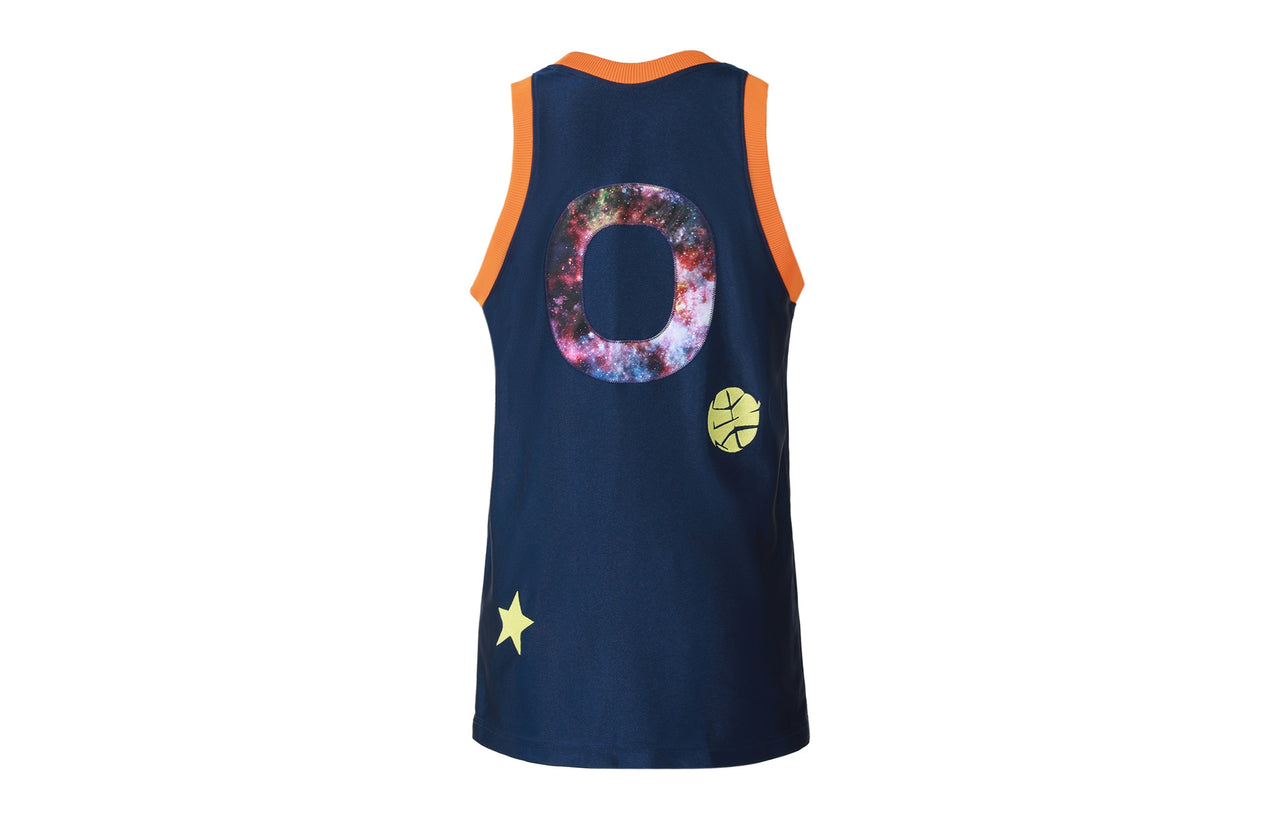 Nike SS20 LeBron x Monstars Crossover Dna Jersey Large Basketball Vest Blue CW4283-455