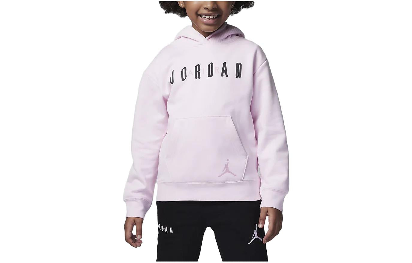 (PS) Air Jordan Soft Touch Mixed Pullover Hoodie 'Pink Foam' FV5668-663