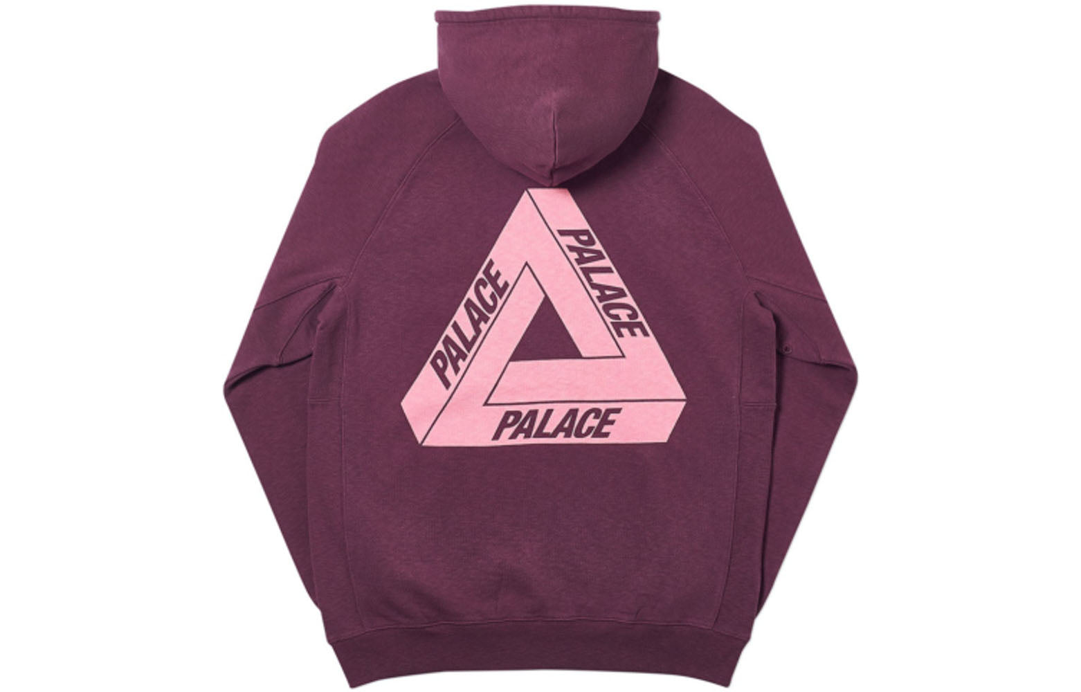 PALACE Slub Hood Burgundy Unisex P18FW067