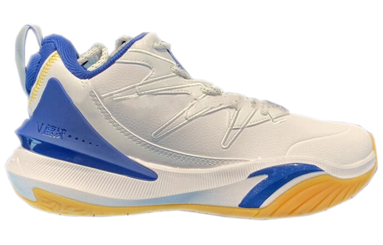 ANTA Shock The Game 5 'White Beige Blue' 112141605-3