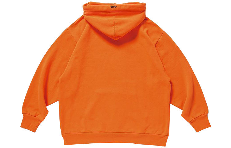 WTAPS Blank 02 Hooded Sweater Unisex Orange 192ATDT-CSM08-OR
