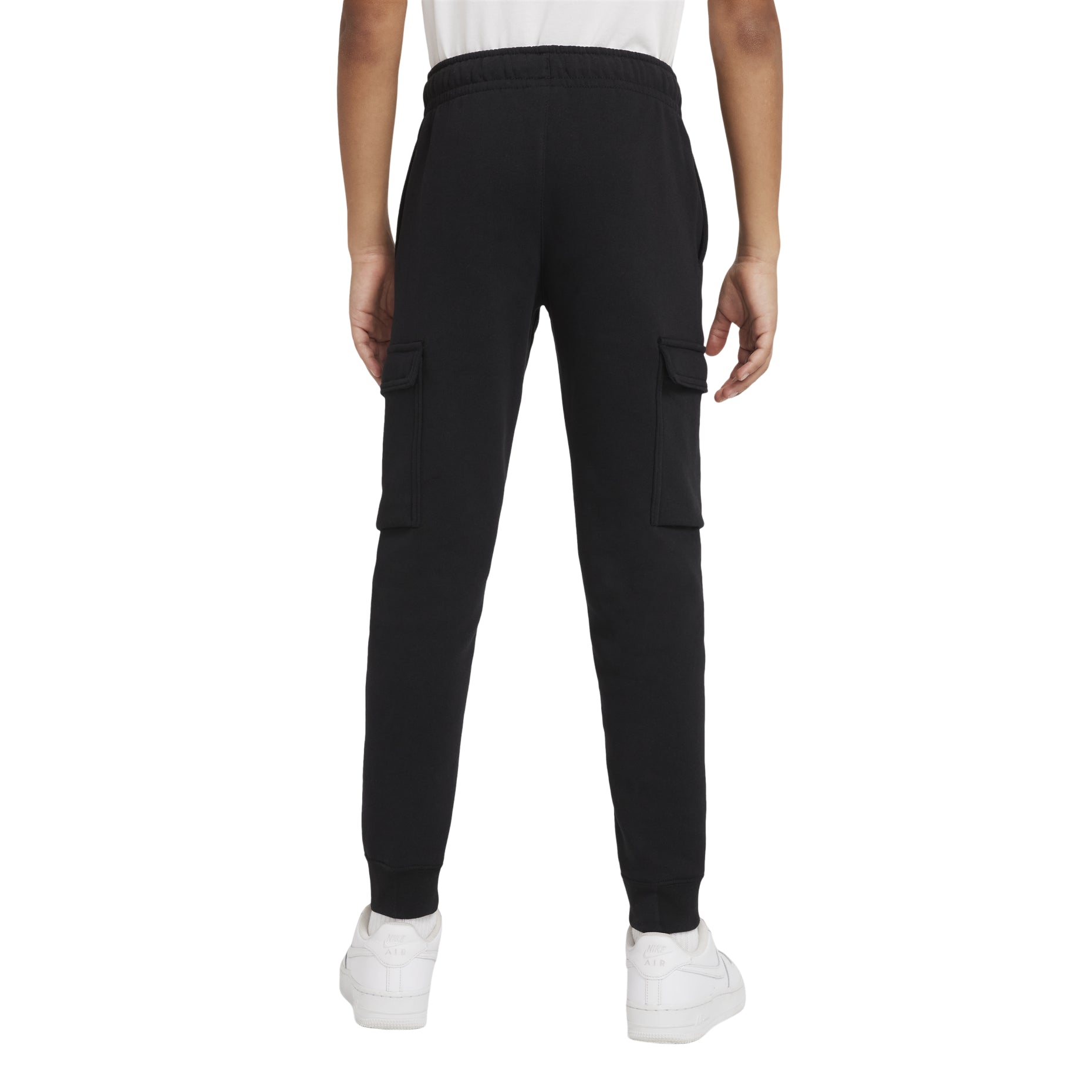 (GS) Nike Sportswear Club Cargo Sweatpants 'Black' CQ4298-010