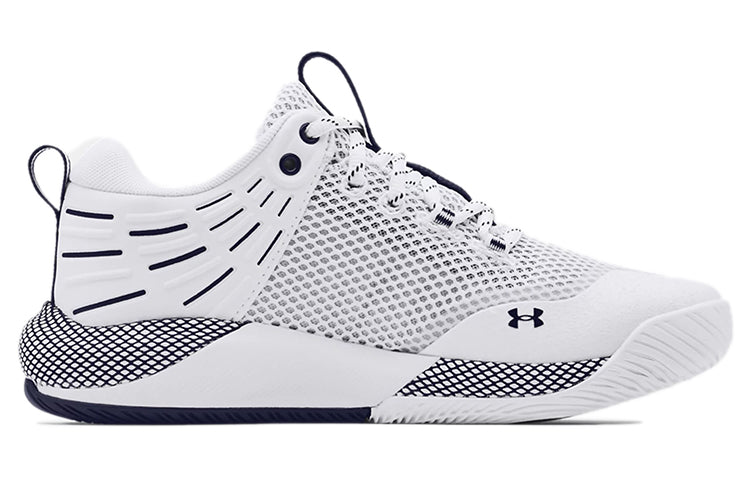 (WMNS) Under Armour HOVR Block City 'White Midnight Navy' 3023709-100