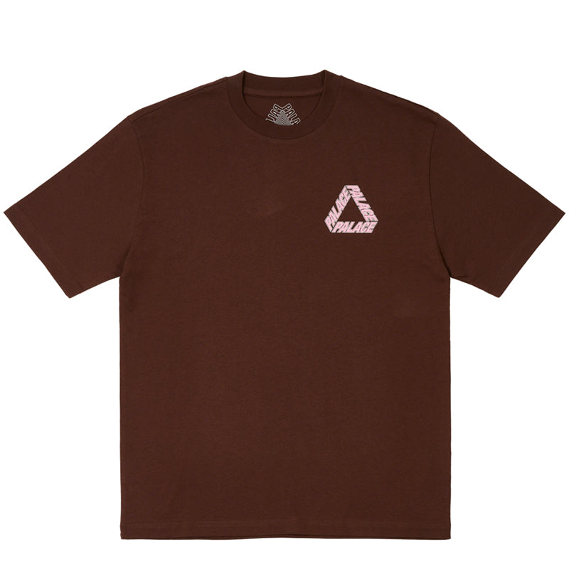Palace P-3 Outline T-Shirt 'Nice Brown' P26TS192