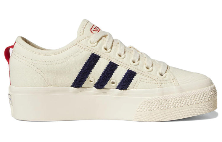 (WMNS) adidas Nizza Platform 'Cream White Night Sky' HQ1481