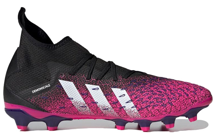adidas Predator Freak.3 HG Hard Ground 'Black Pink' FW7515