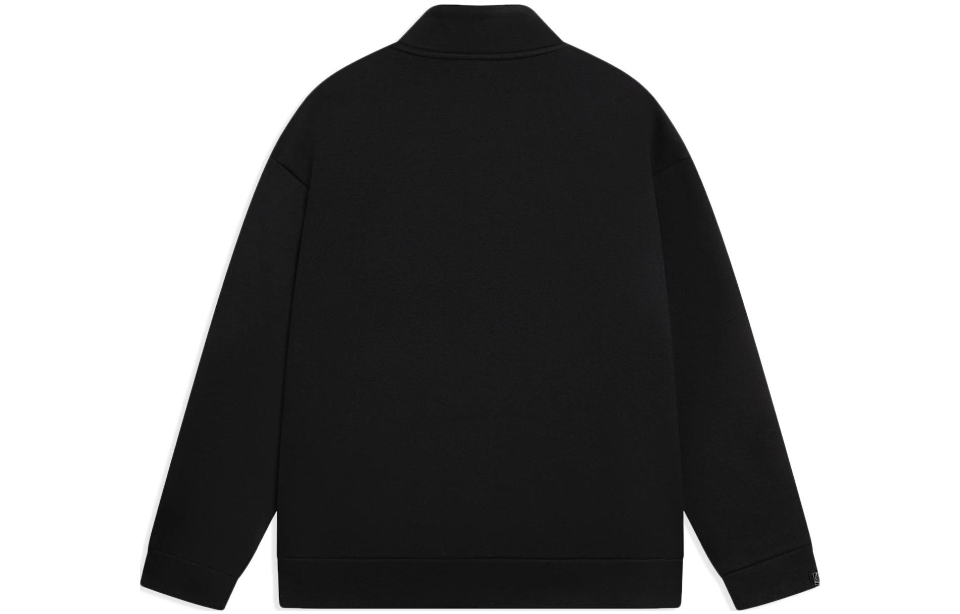 Li-Ning Way Of Wade Logo Full Zip Fleece Jacket 'Black' AWDSC47-1