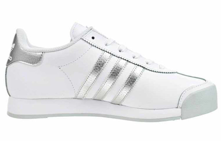 (WMNS) adidas Samoa 'White Metallic Silver' AQ7912