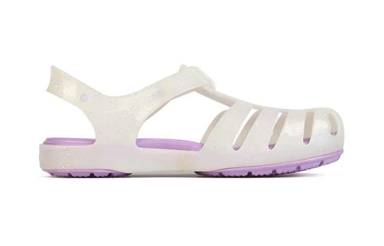 (PS) Crocs White Sandals 204035-100